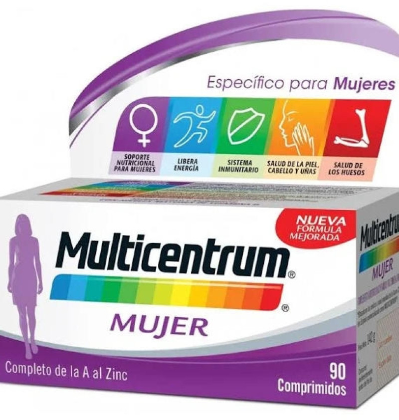Multicentrum Mujer (90 Comprimidos) - Pfizer
