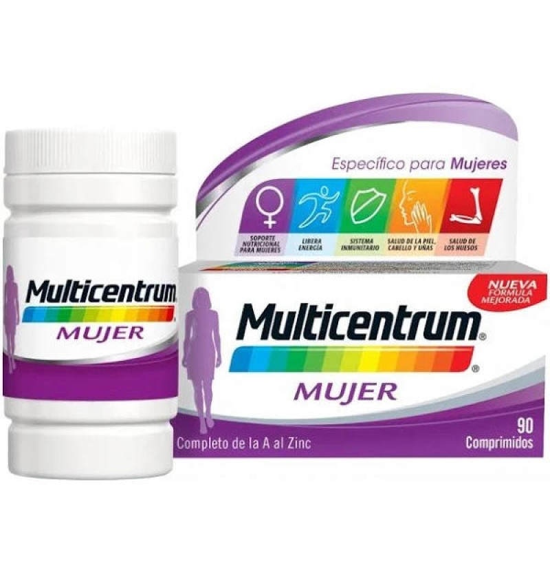 Multicentrum Mujer (90 Comprimidos) - Pfizer