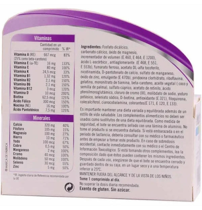 Multicentrum Mujer (90 Comprimidos) - Pfizer
