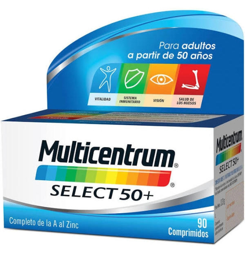 Multicentrum Select 50+ (90 Comprimidos) - Pfizer