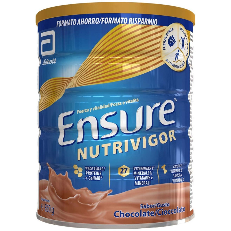 Nutrivigor Chocolate 850 Gramos - Ensure