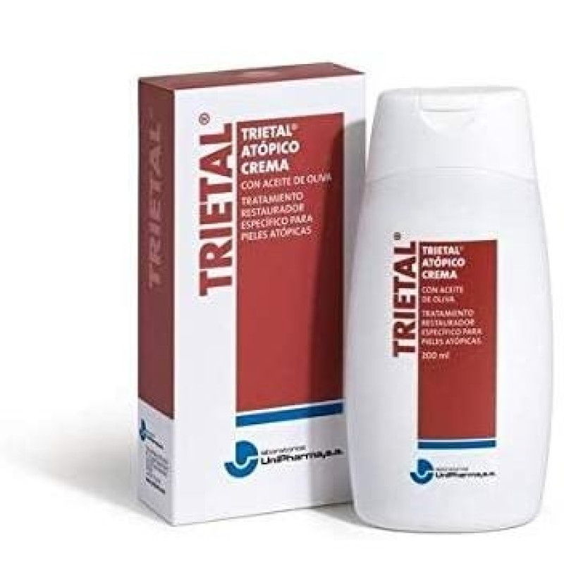 Trietal Atopico Crema con Aceite de Oliva (1 Envase 200 ml) - Unipharma S a