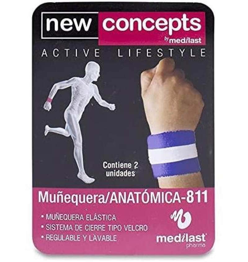 Muñequera - Medilast New Concepts (2 Unidades Talla Grande)