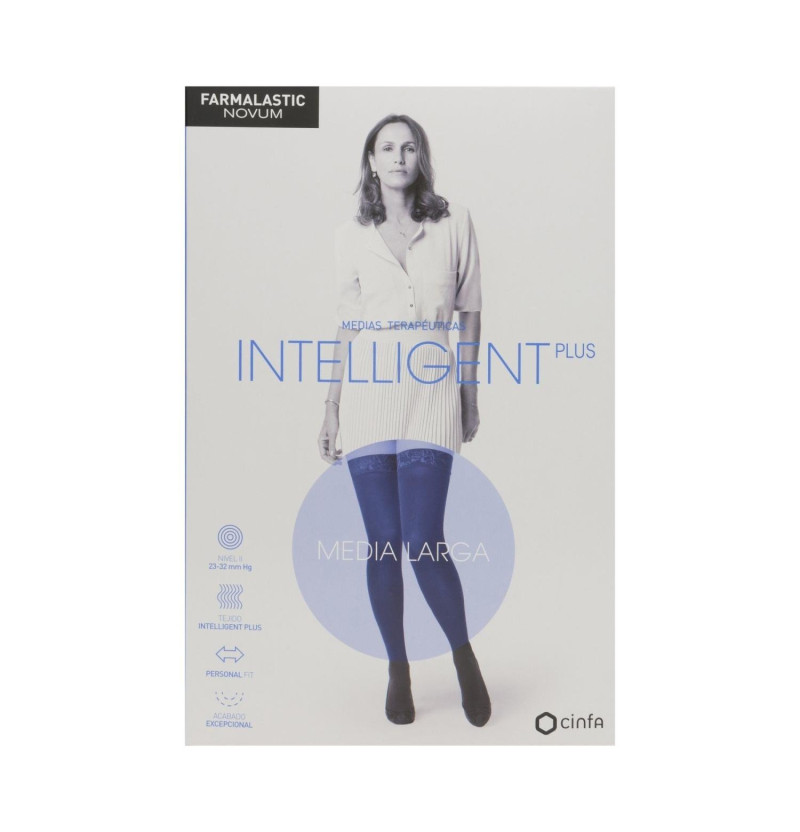 Media Larga (a - F) Compresion Normal - Farmalastic Novum Intelligent Plus (caviar Talla 2) - Cinfa S a