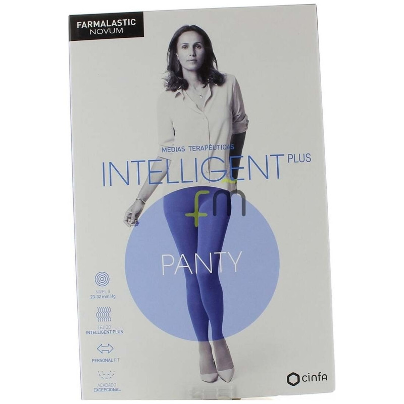 Novum Intelligent Panty Compresión Normal Caviar Talla 3, 1 Ud - Farmalastic