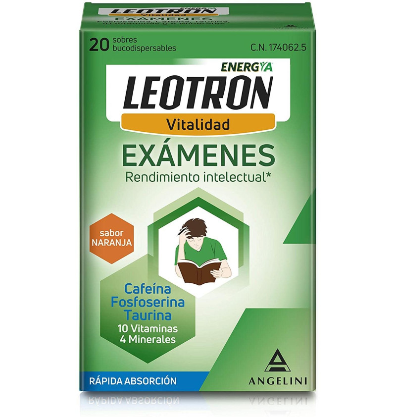 Leotron Examenes (20 Sobres Bucodispersables) - Farmaceutica Angelini S.a