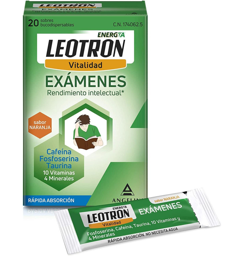 Leotron Examenes (20 Sobres Bucodispersables) - Farmaceutica Angelini S.a
