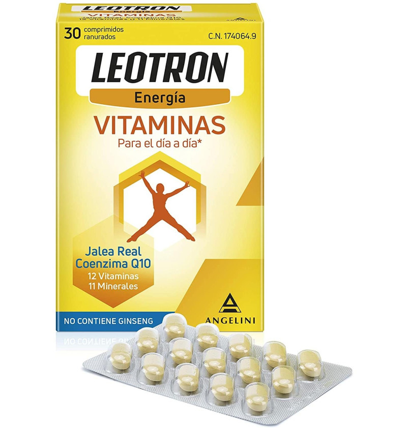 Leotron Vitaminas (30 Comprimidos) - Farmaceutica Angelini S.a