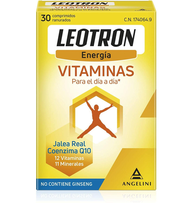 Leotron Vitaminas (30 Comprimidos) - Farmaceutica Angelini S.a