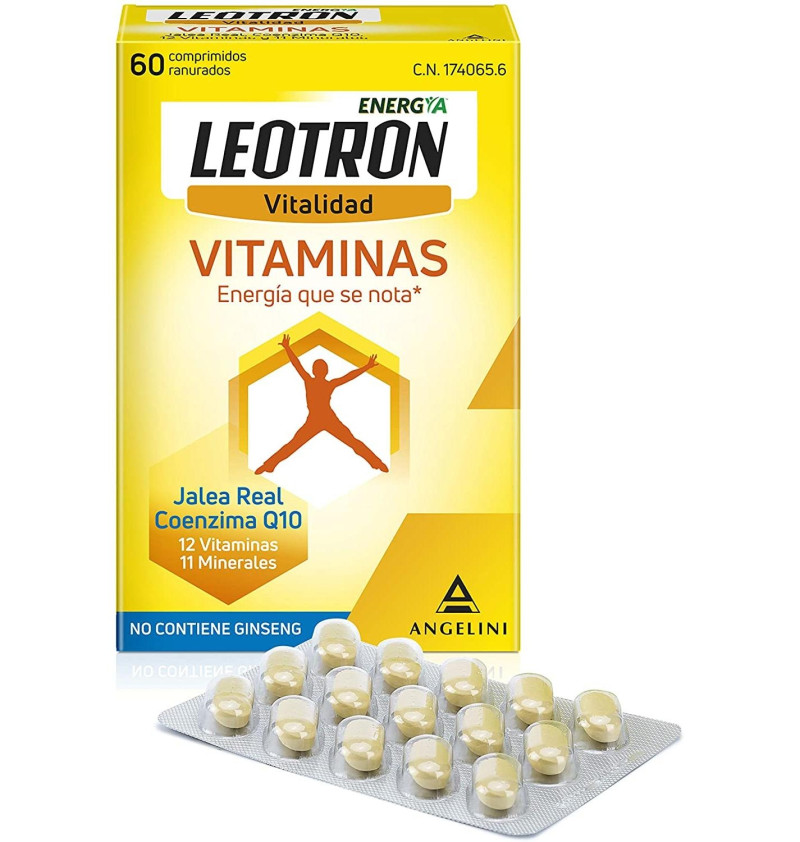 Leotron Vitaminas (60 Comprimidos) - Farmaceutica Angelini S.a