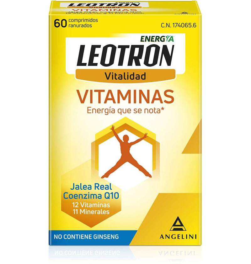 Leotron Vitaminas (60 Comprimidos) - Farmaceutica Angelini S.a