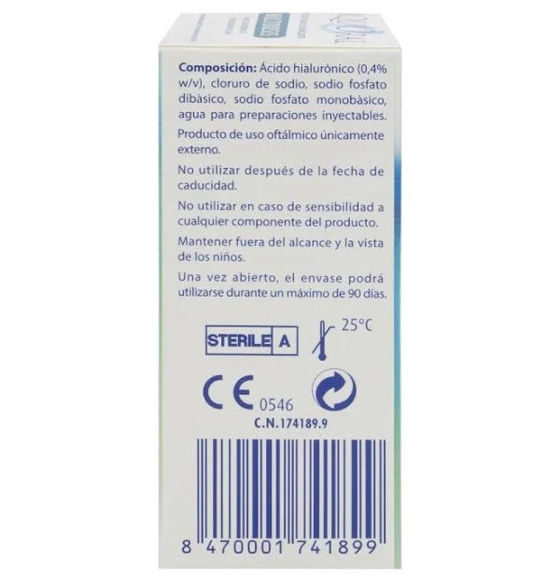 Aquoral Multidosis - Gotas Oftalmicas Lubricantes Esteriles (1 Envase 10 ml) - Esteve Laboratorios S.a