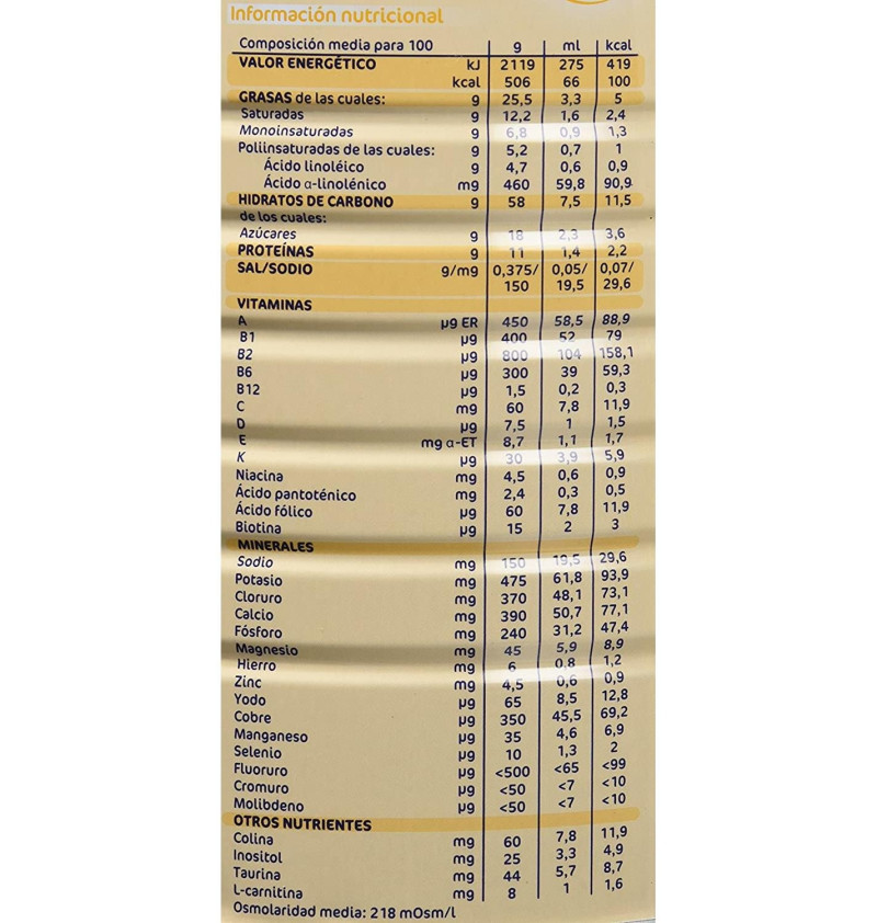 Novalac Ac (1 Envase 800 G) - Menarini