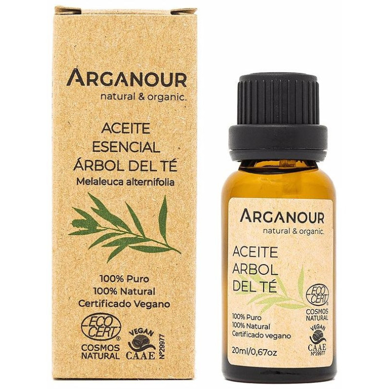 Aceite de Árbol del Té 100% Puro 20ml - Arganour