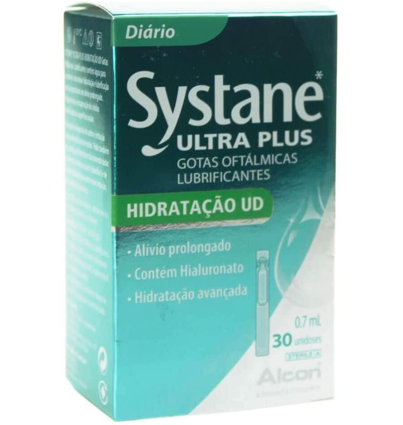 Systane Ultra Plus Hidratación Unidosis, Gotas Oftálmicas Lubricantes, 30 Unidosis. - Alcon - Sin Marca