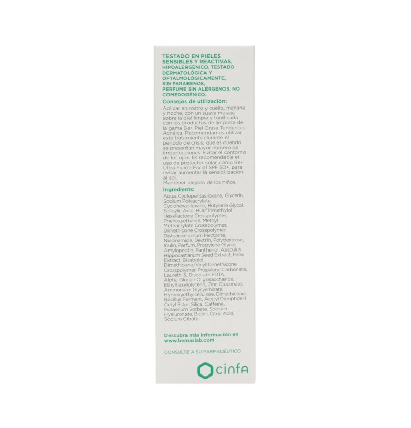 Be+ Med Acnicontrol Reductor de Granos y Espinillas (1 Envase 40 ml) - Cinfa S a