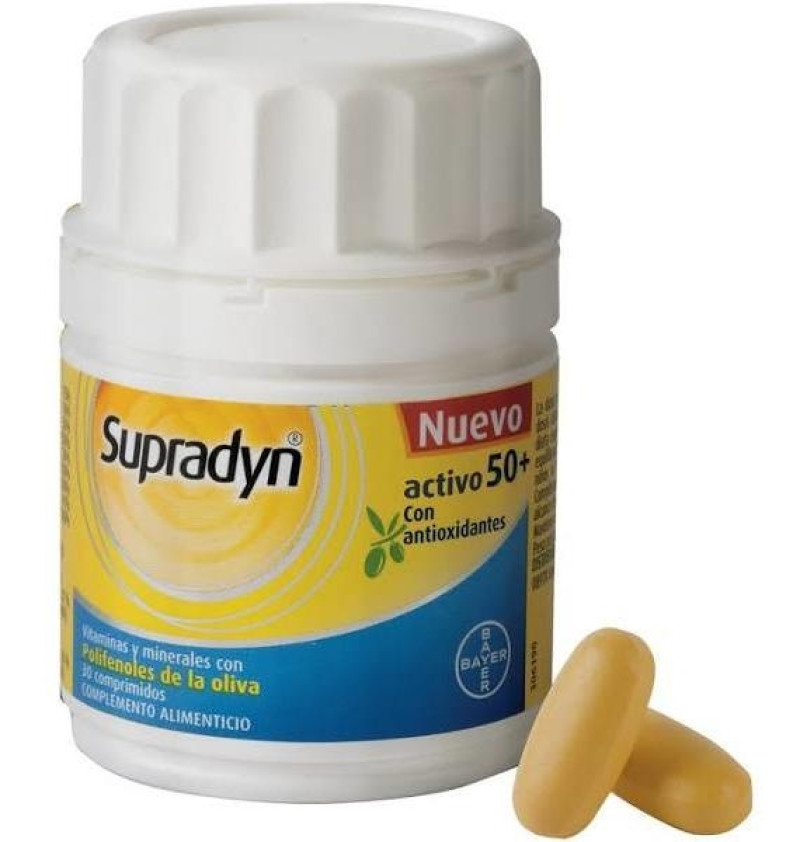 Supradyn Activo 50+ (30 Comprimidos) - Bayer