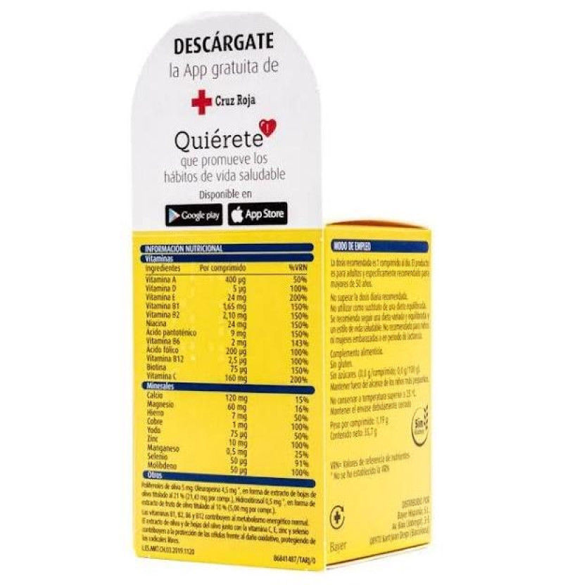 Supradyn Activo 50+ (30 Comprimidos) - Bayer