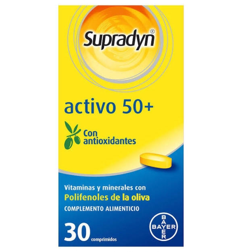 Supradyn Activo 50+ (30 Comprimidos) - Bayer
