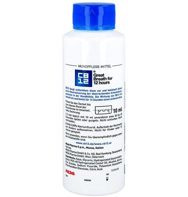 Cb12 Enjuague Cuidado Bucal (1 Envase 500 ml) - Perrigo