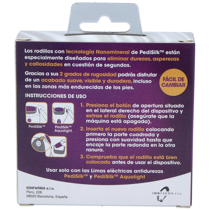 Pedisilk Rodillos De Recambio 2Uds