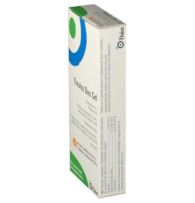Thealoz Duo Gel Esteril Unidosis (30 Unidosis 0,4 ml) - Thea S.a