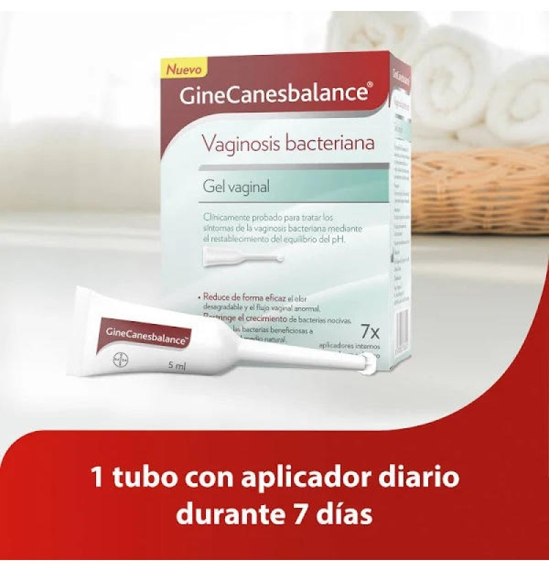 Ginecanesbalance Gel (7 Tubos 5 ml) - Bayer