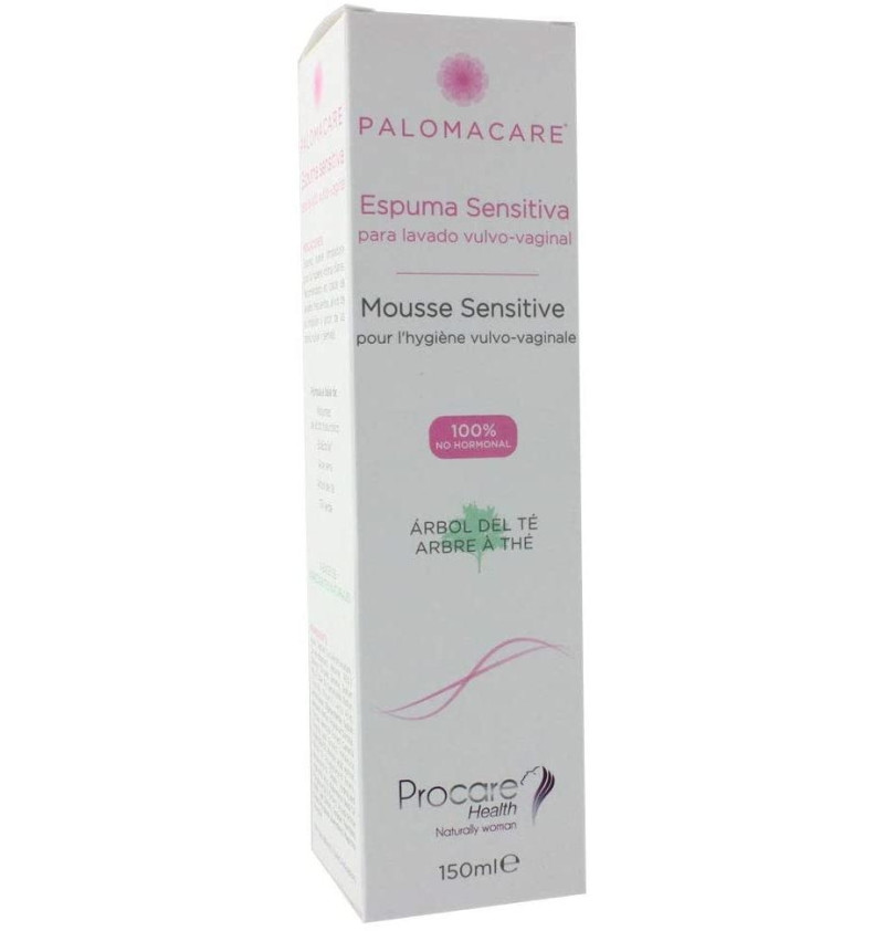 Palomacare Espuma Sensitiva Lavado Vulvovaginal (1 Envase 150 ml) - Procare Health