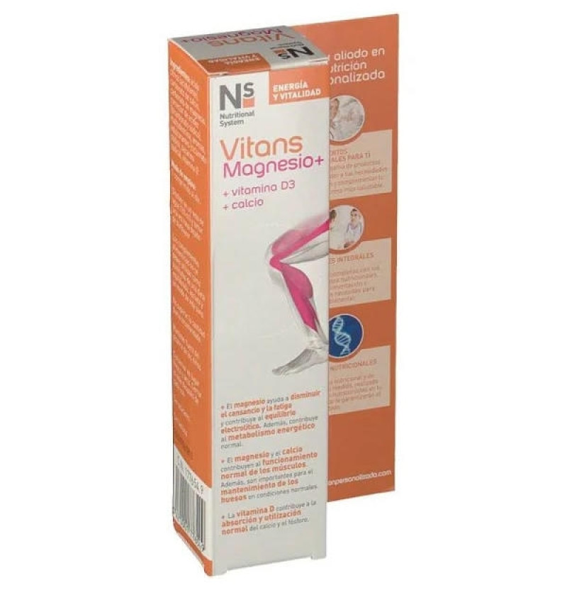 Ns Vitans Magnesio+ (15 Comprimidos Efervescentes) - Cinfa S a