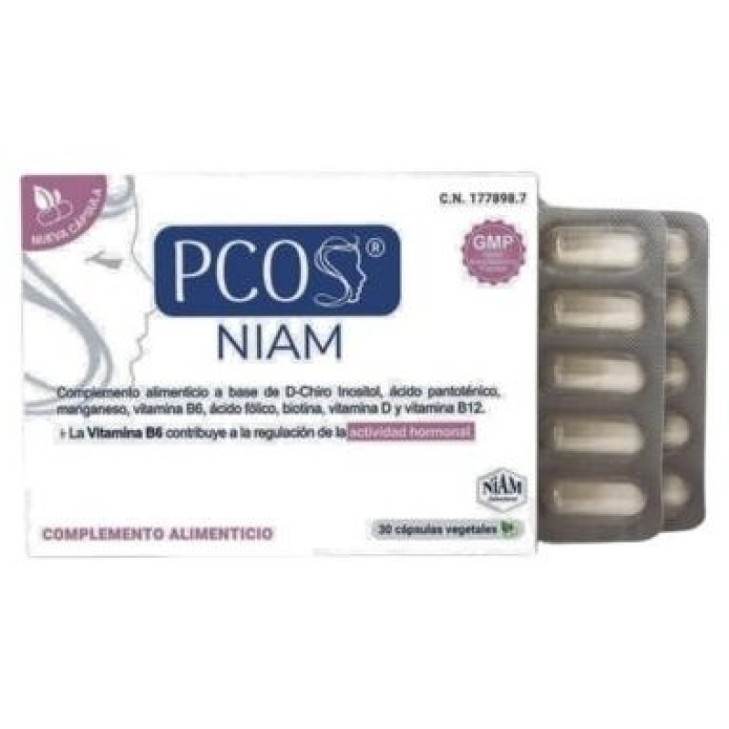 Niam Pcos, 30 Cápsulas - Pcos