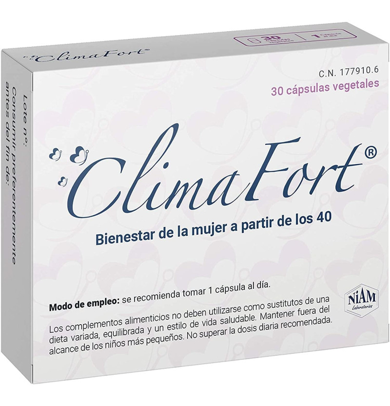Climafort (30 Cápsulas) - Lab Niam