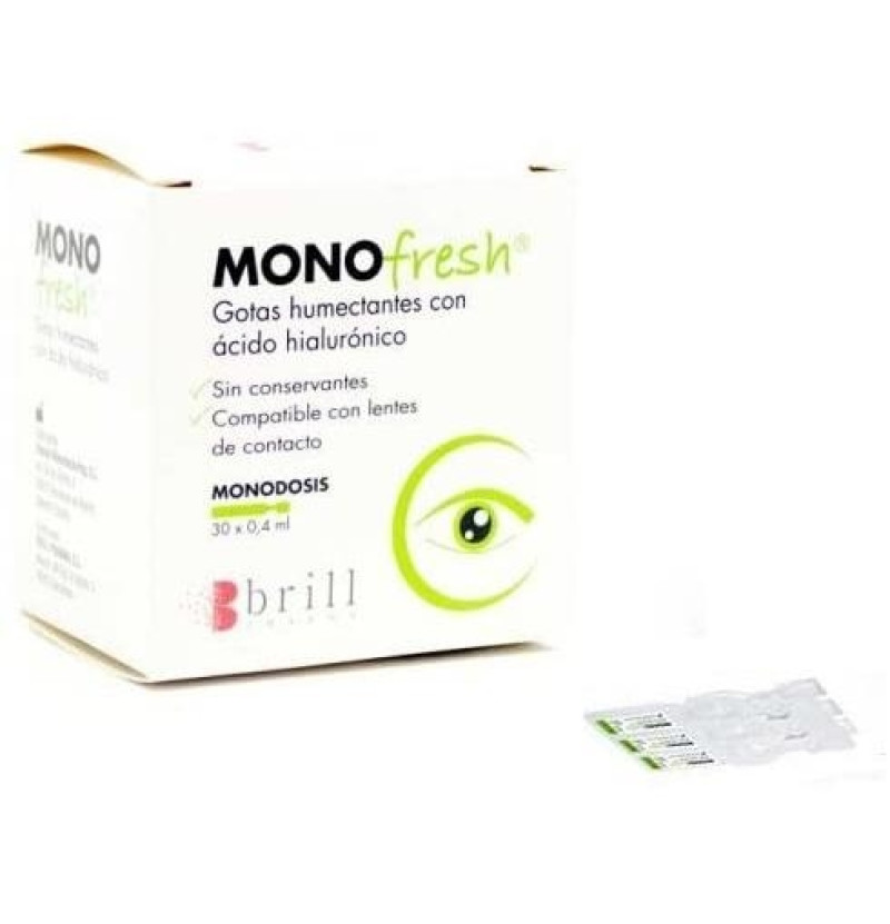 Monofresh Gotas Humectantes Monodosis (30 Monodosis 0,4 ml) - Brill Pharma S.l