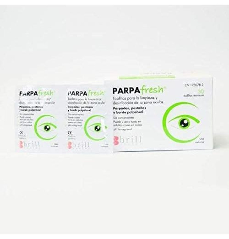 Parpafresh Toallitas Limpieza Parpados (30 Toallitas) - Brill Pharma S.l