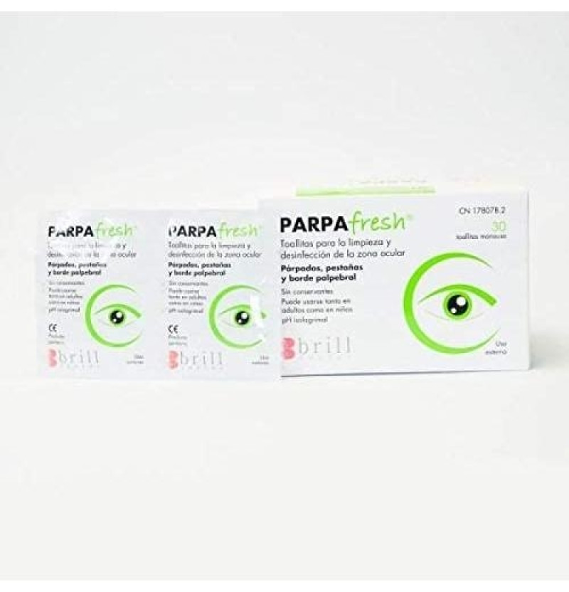 Parpafresh Toallitas Limpieza Parpados (30 Toallitas) - Brill Pharma S.l
