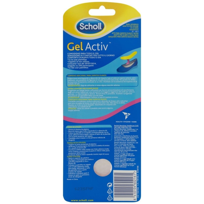 Gelactiv Zapato Plano, 1 Par - Scholl