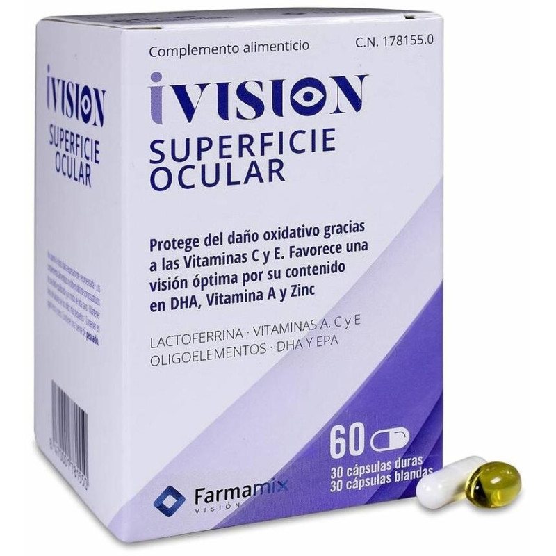 Superficie Ocular 30 Cápsulas Duras+ 30 Cápsulas Blandas - Ivision