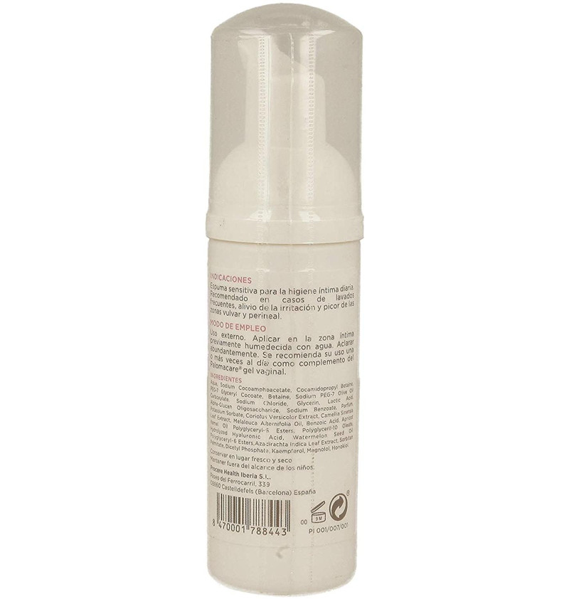 Palomacare Espuma Sensitiva Lavado Vulvovaginal (1 Envase 50 ml Travel Pack) - Procare Health