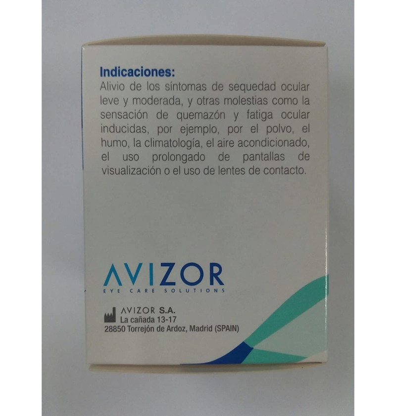 Visaid 0.2% Gotas Oculares Estéril, 30 Monodosis 0,4 ml - Avizor