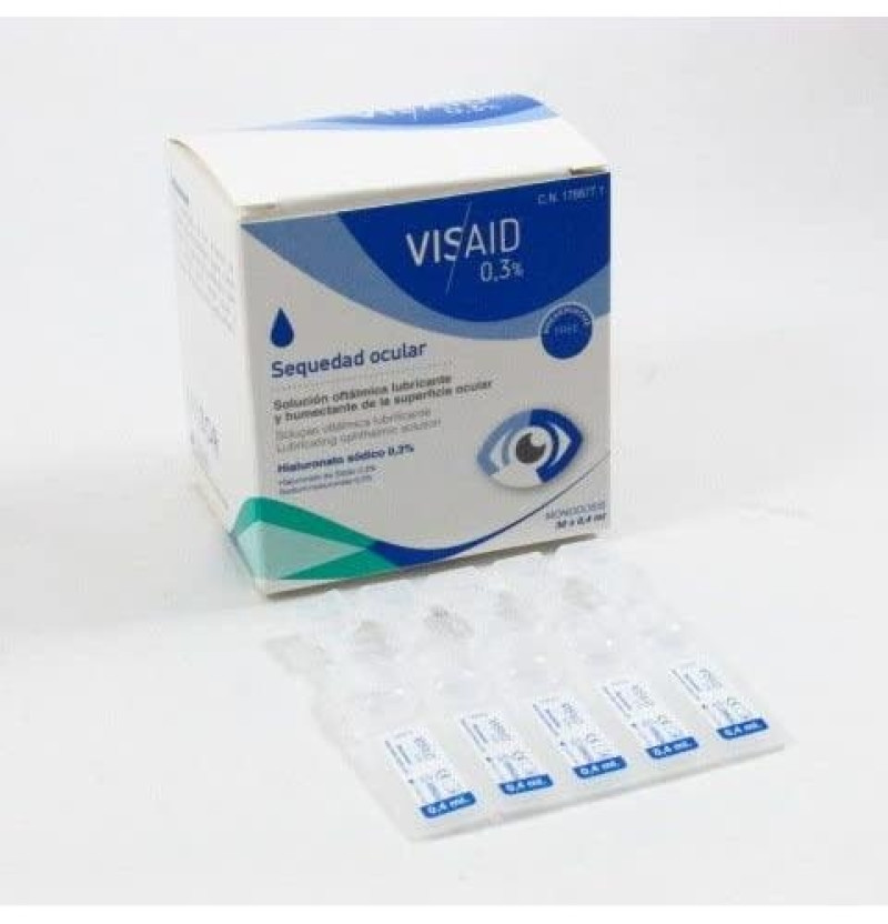 Visaid 0.2% Gotas Oculares Estéril, 30 Monodosis 0,4 ml - Avizor