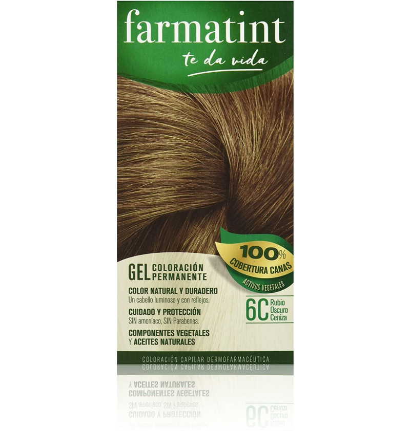 Farmatint (1 Envase 135 ml Tono Rubio Oscuro Ceniza) - Perrigo