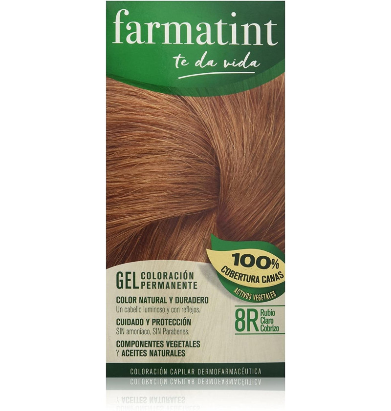 Farmatint (1 Envase 135 ml Tono Rubio Claro Cobrizo) - Perrigo