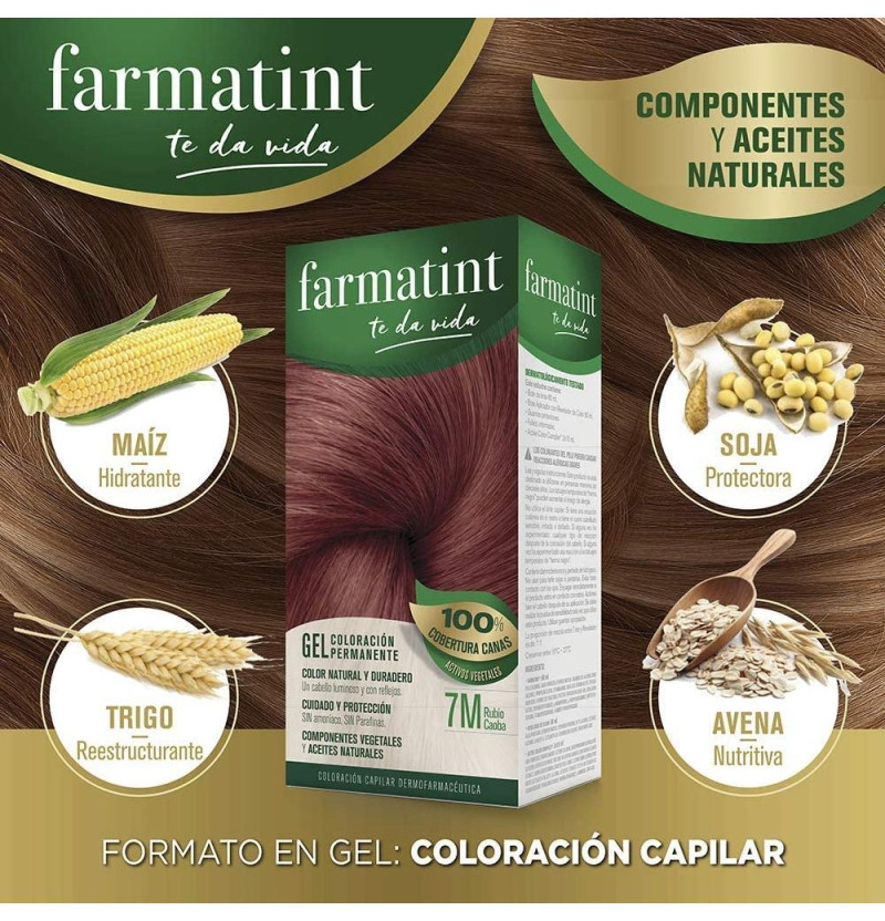 Farmatint (1 Envase 135 ml Tono Rubio Caoba) - Perrigo