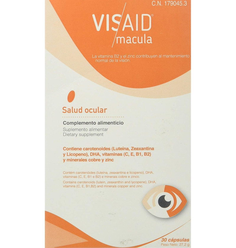 Visaid Macula, 30 Cápsulas - Avizor