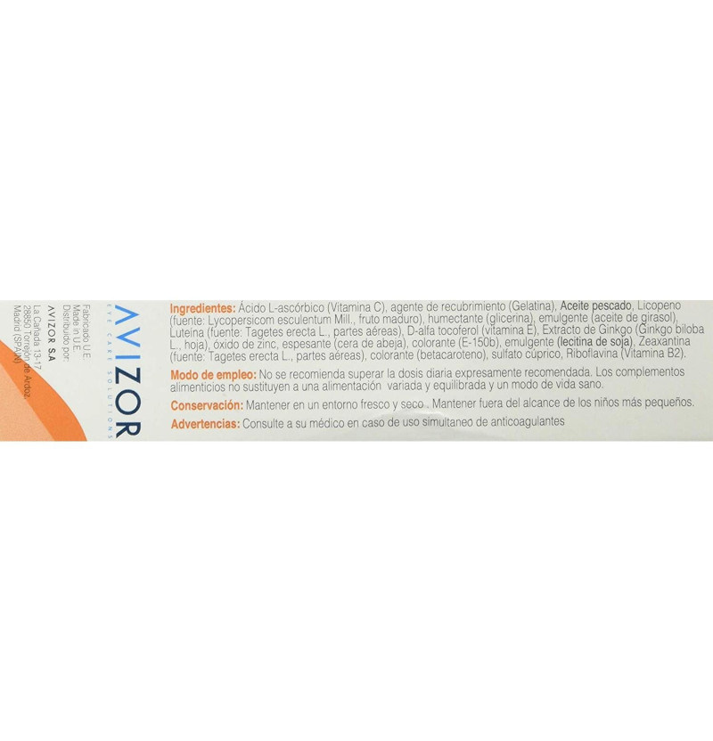 Visaid Macula, 30 Cápsulas - Avizor