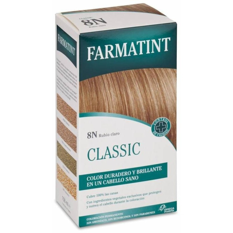 Tinte Capilar 8n Rubio Claro, 1 Ud - Farmatint