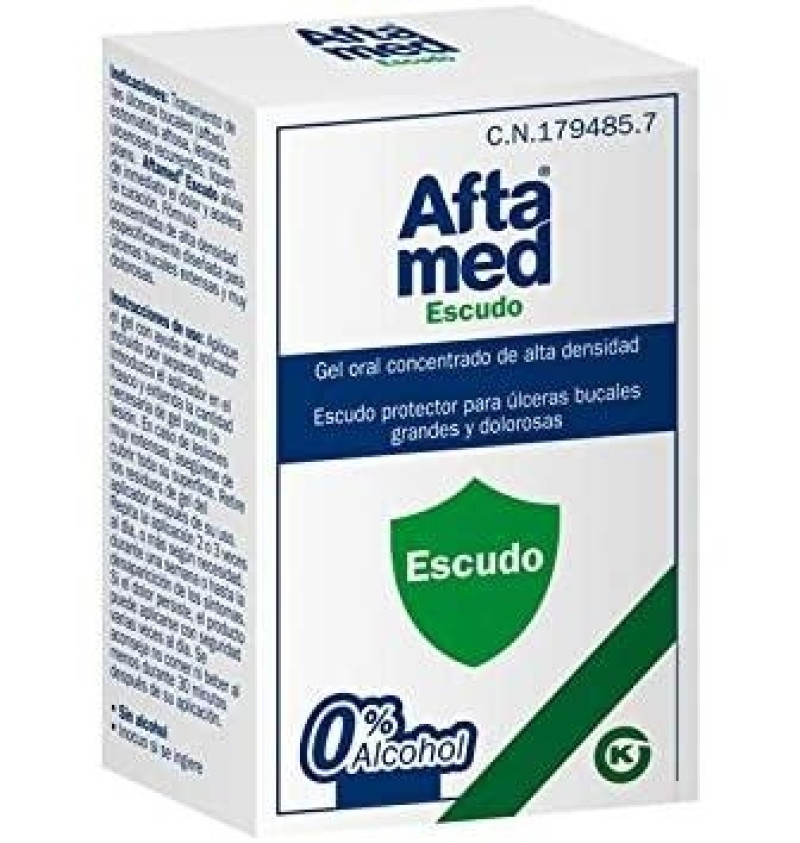 Aftamed Escudo Gel Oral (1 Frasco 10 ml) - Kern Pharma