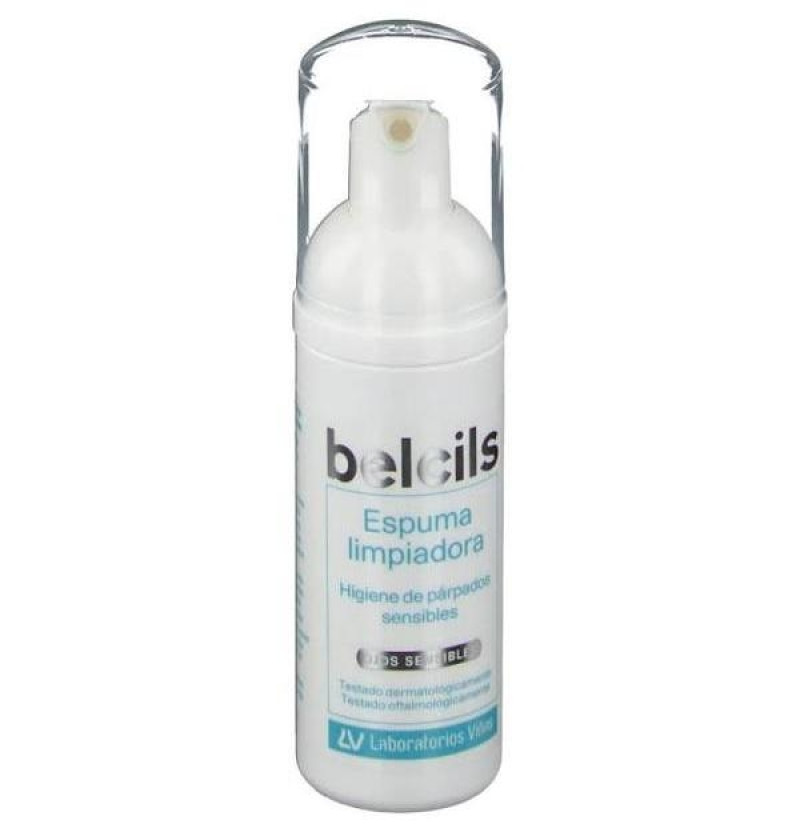 Belcils Espuma Limpiadora Parpados y Pestañas (1 Envase 50 ml) - Laboratorios Viñas, S.a