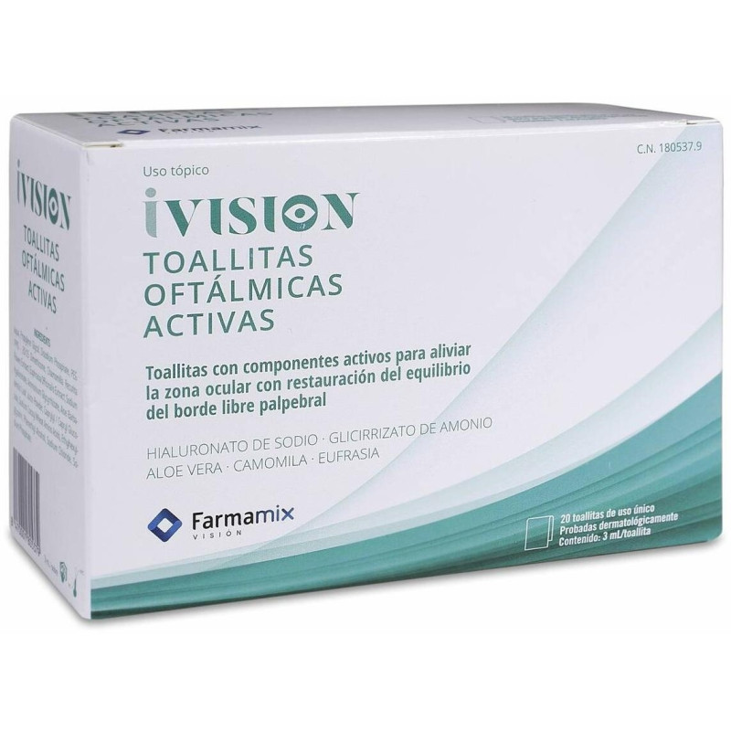20 Toallitas Activas Farmamix - Ivision