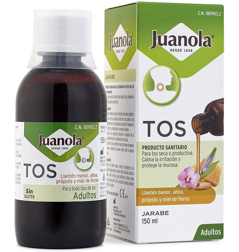 Juanola Tos Jarabe Adultos (1 Envase 150 ml) - Farmaceutica Angelini S.a