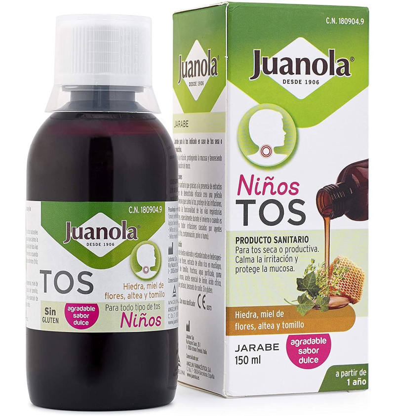 Juanola Tos Jarabe Niños (1 Envase 150 ml) - Farmaceutica Angelini S.a